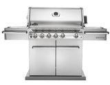 Prestige Pro 600 natural gas grill with rear and side infrared burner