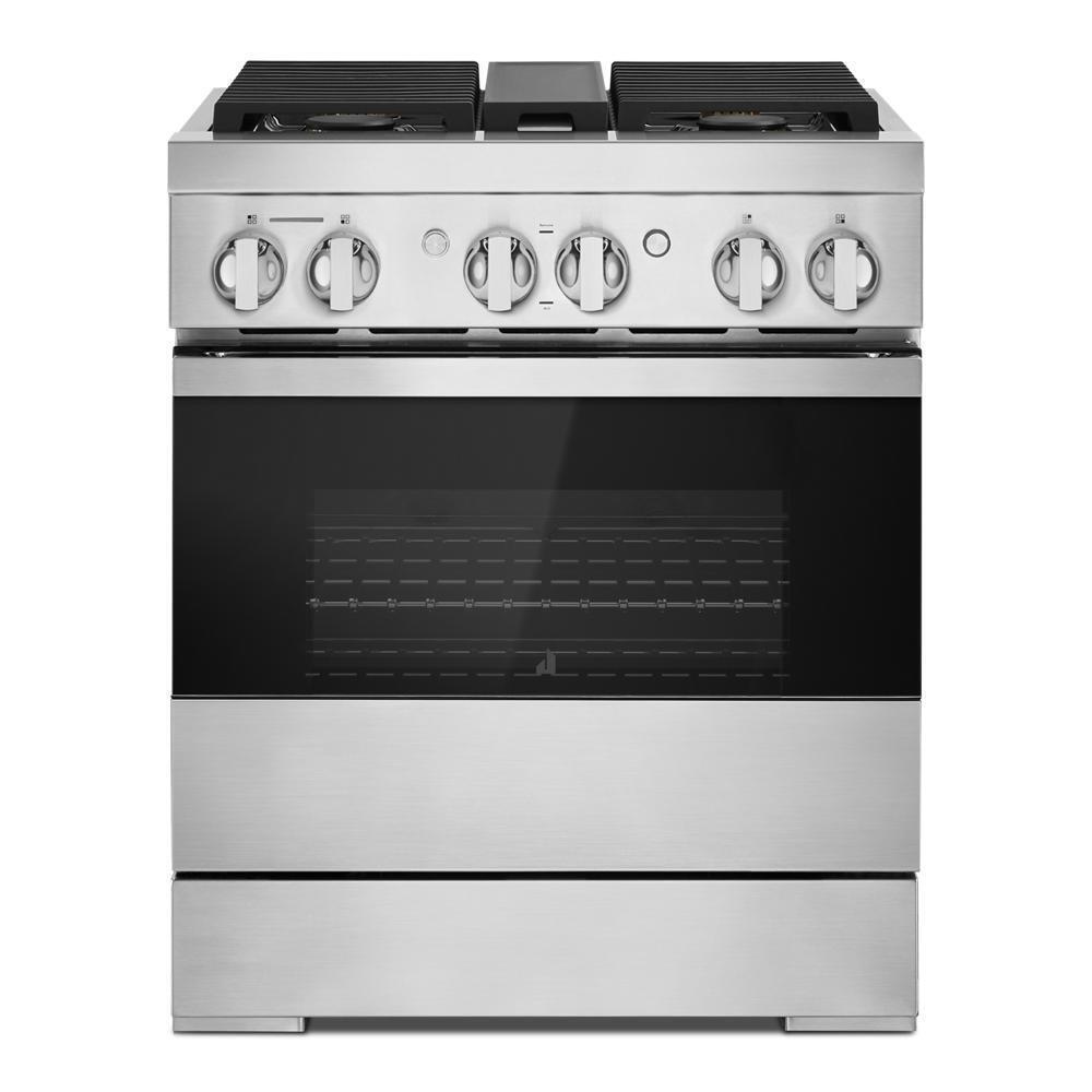 NOIR™ 30" Dual-Fuel Professional Range