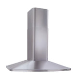 DISCONTINUED-Broan® 36-Inch Convertible Wall-Mount Chimney Range Hood w/ Heat Sentry™, 370 CFM, Stainless Steel