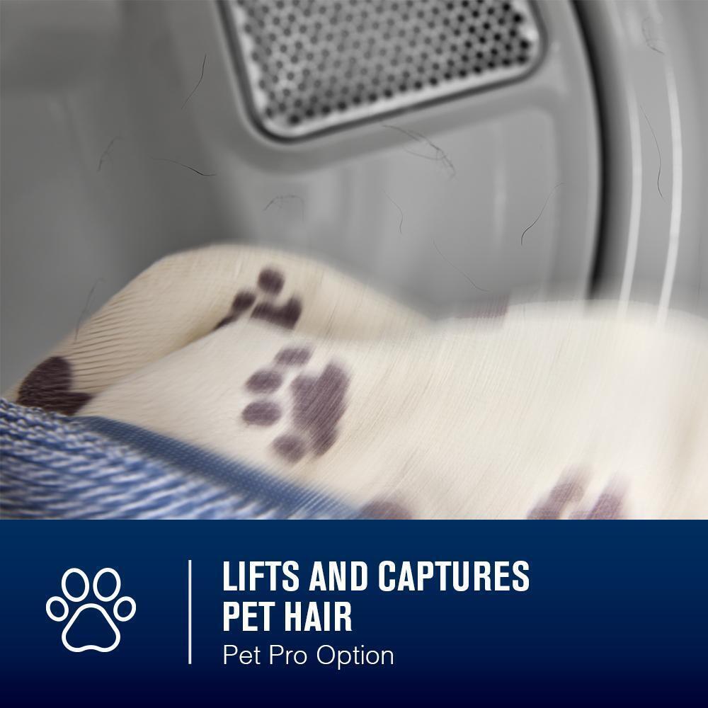 7.4 cu. ft. Smart Top Load Dryer with Pet Pro Option