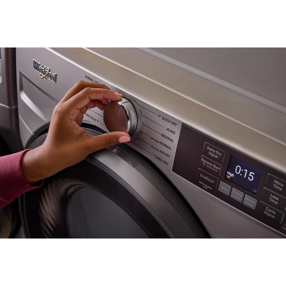7.4 cu. ft. Smart Front Load ENERGY STAR® Electric Dryer with Wrinkle Shield™ Option
