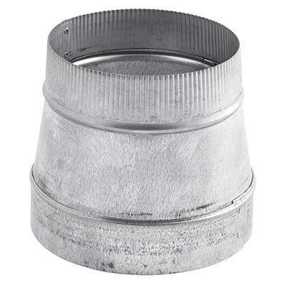 Transition Reducer from 8" to 6" for use with Range Hoods