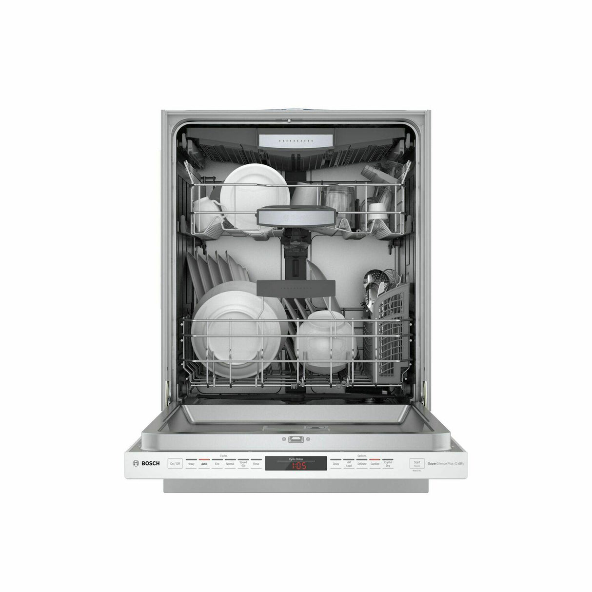 800 Series Dishwasher 24'' White, XXL SHPM78Z52N
