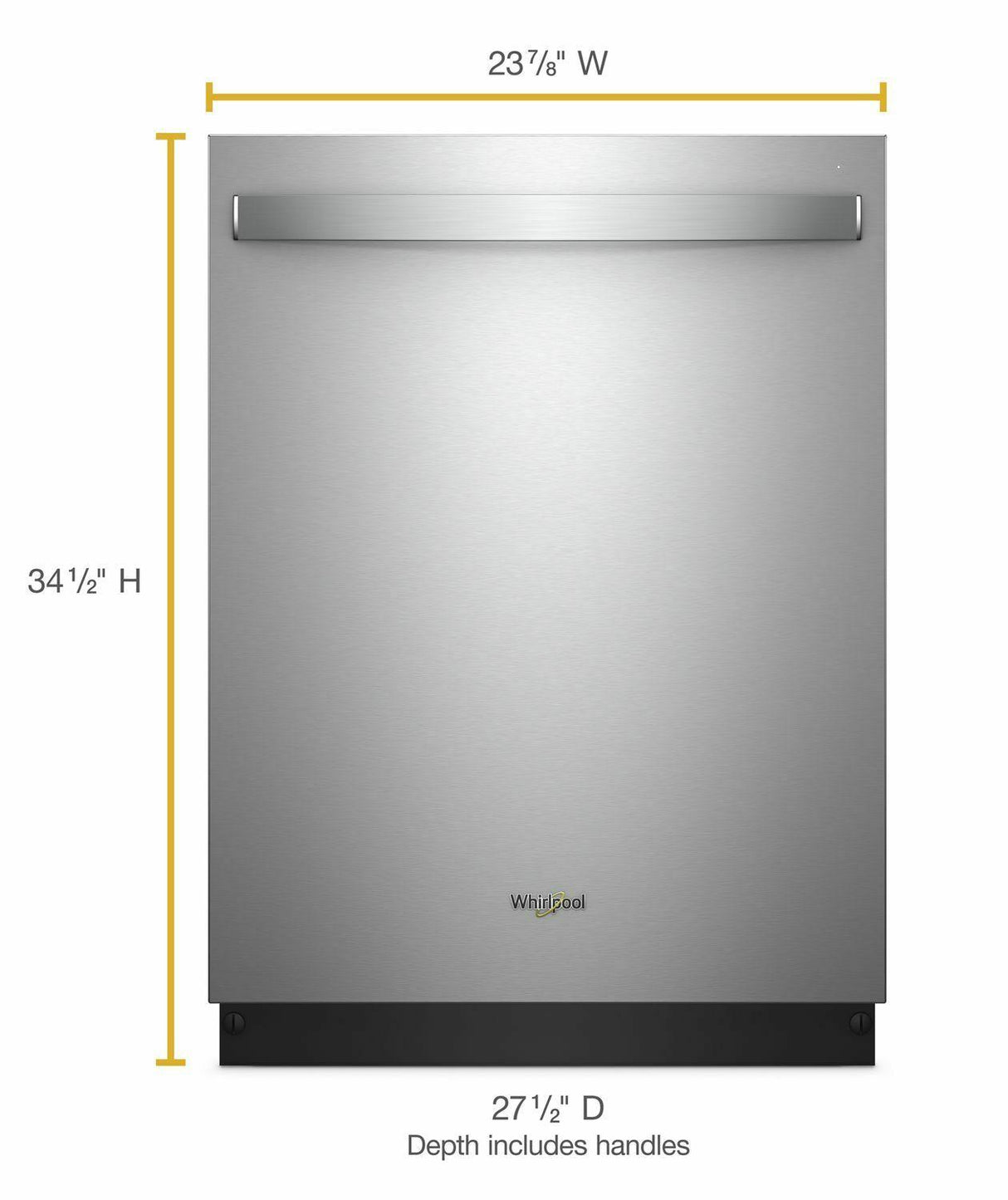 Smart Dishwasher with Stainless Steel Tub - Fingerprint Resistant Stainless Steel