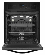3.1 Cu. Ft. Single Wall Oven with High-Heat Self-Cleaning System - Black