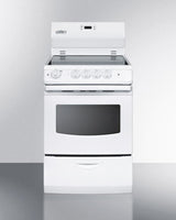 24" Wide Electric Smooth-top Range