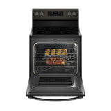 5.3 cu. ft. Freestanding Electric Range with Frozen Bake™ Technology - Black Stainless