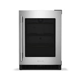 24" Undercounter Refrigerator with Glass Door
