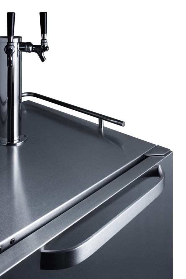 24" Wide Built-in Outdoor Cold Brew Coffee Kegerator