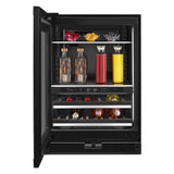Panel-Ready 24" Built-In Undercounter Beverage Center, Left Swing