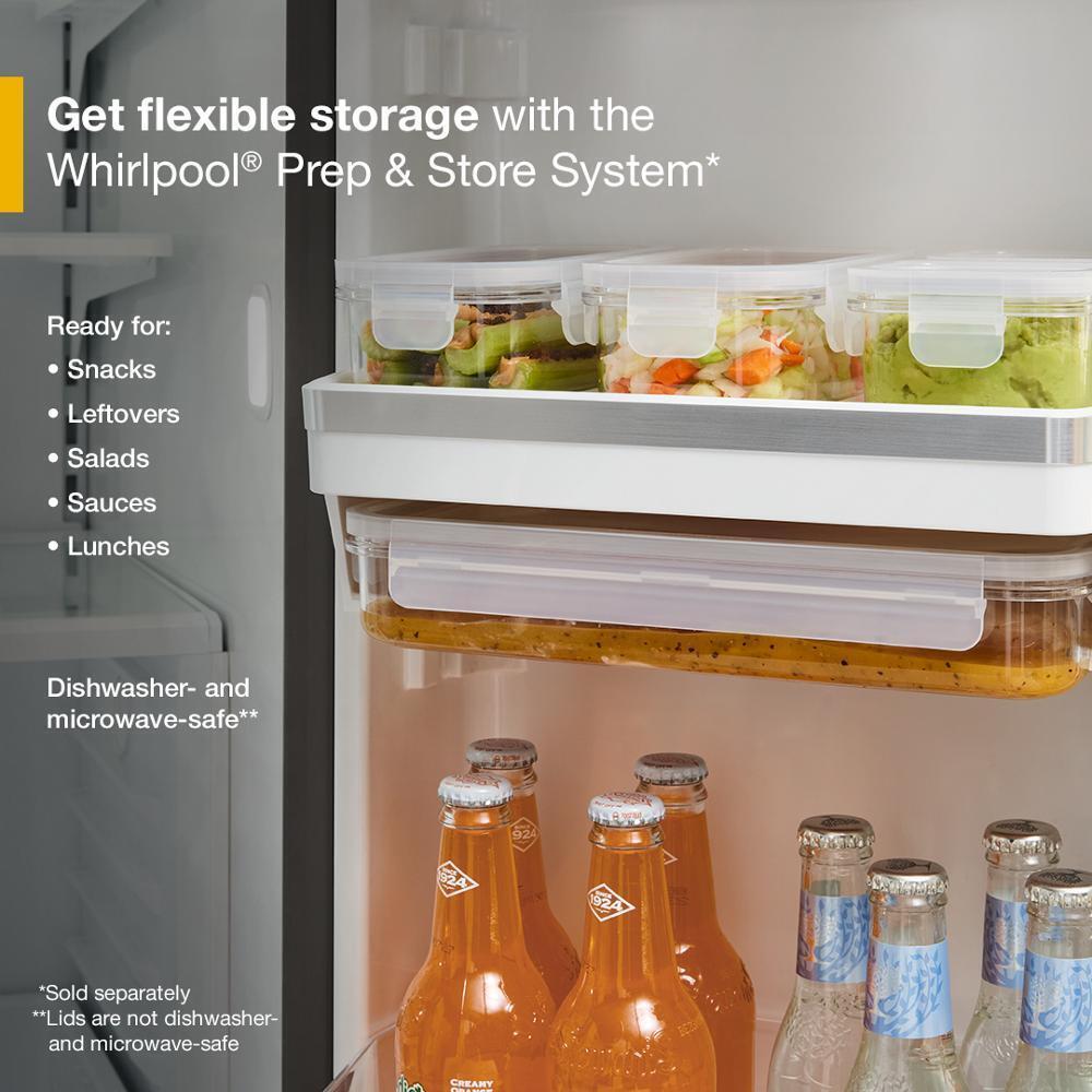 36-inch Wide True Counter Depth 3-Door French Door Refrigerator - 23.4 cu. ft.