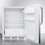 24" Wide All-refrigerator, ADA Compliant