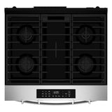 30-inch Gas Smart Range with Air Cooking Technology and Steam Clean