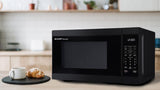 Sharp 1.1 cu. ft. 1000W Black Countertop Microwave Oven
