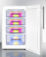 20" Wide Built-in All-freezer, ADA Compliant