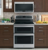 GE Profile™ 30" Free-Standing Electric Double Oven Convection Range