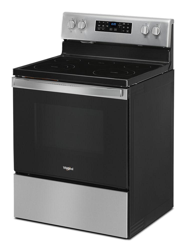 5.3 cu. ft. Whirlpool® electric range with Frozen Bake™ technology