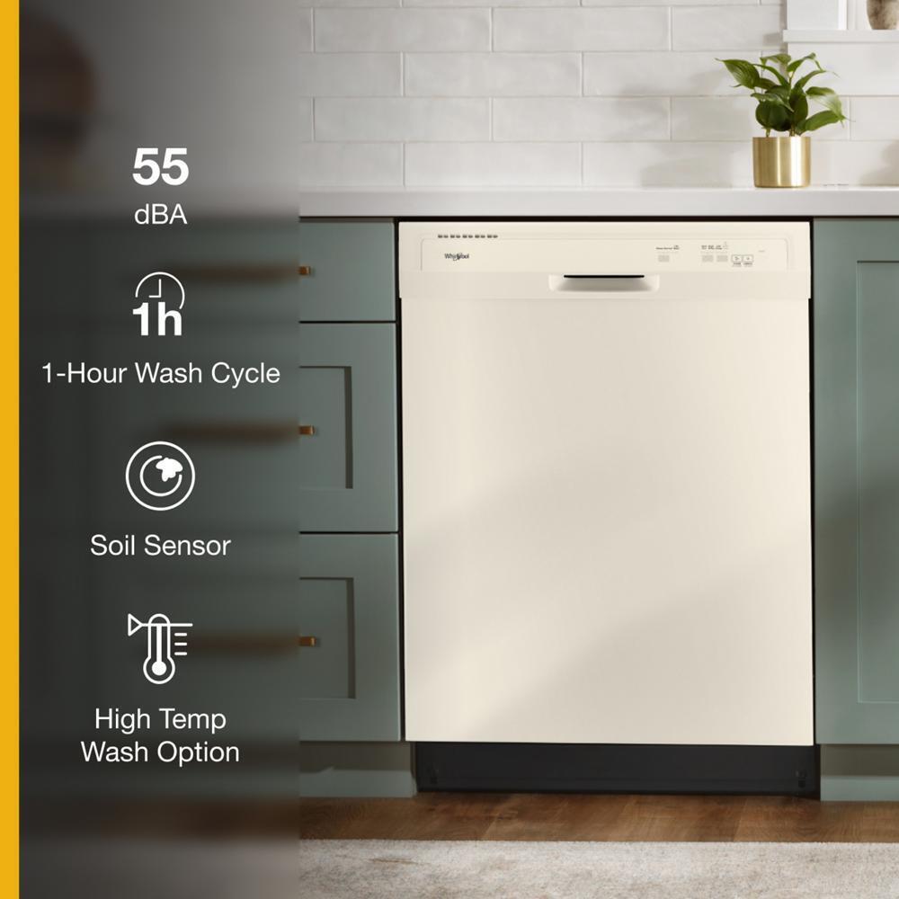 Heavy-Duty Dishwasher with 1-Hour Wash Cycle