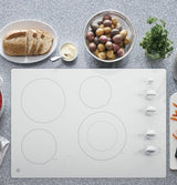 GE® 30" Built-In Knob Control Electric Cooktop