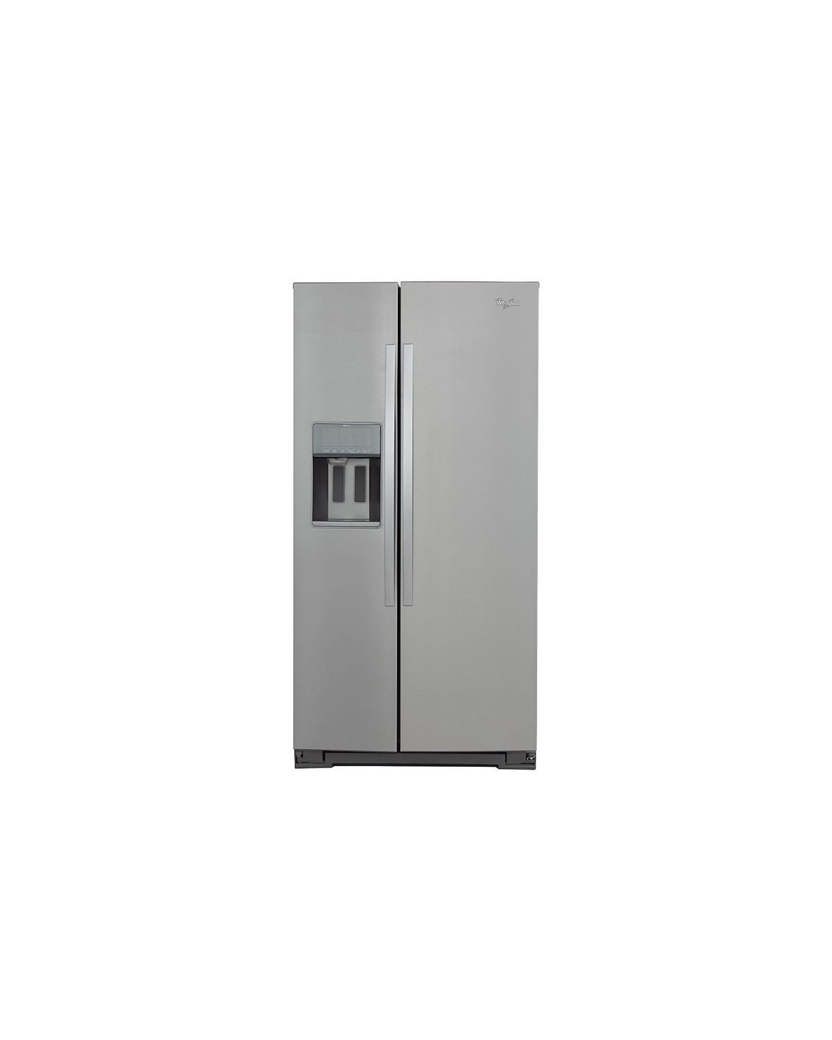 36-inch Wide Side-by-Side Counter Depth Refrigerator with StoreRight Dual Cooling System - 20 cu. ft. Monochromatic Stainless Steel