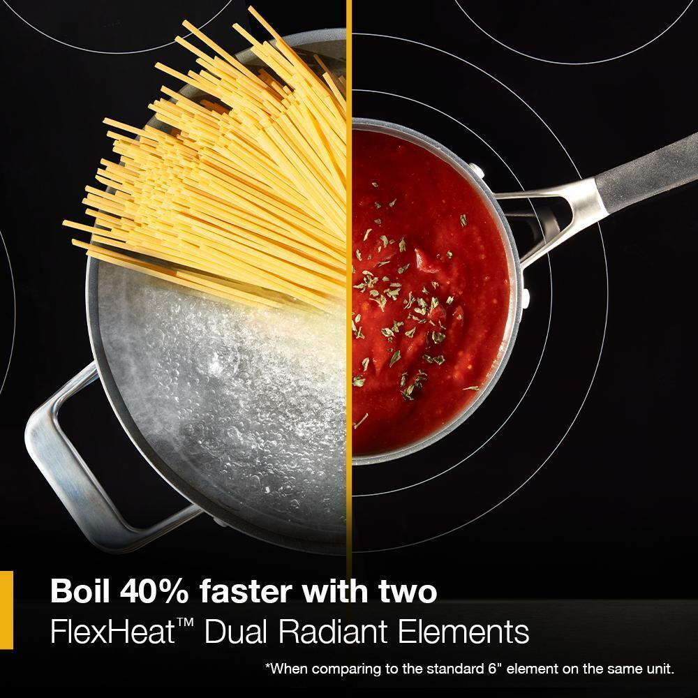 30-inch Electric Smart Range with Air Cooking Technology and Steam Clean