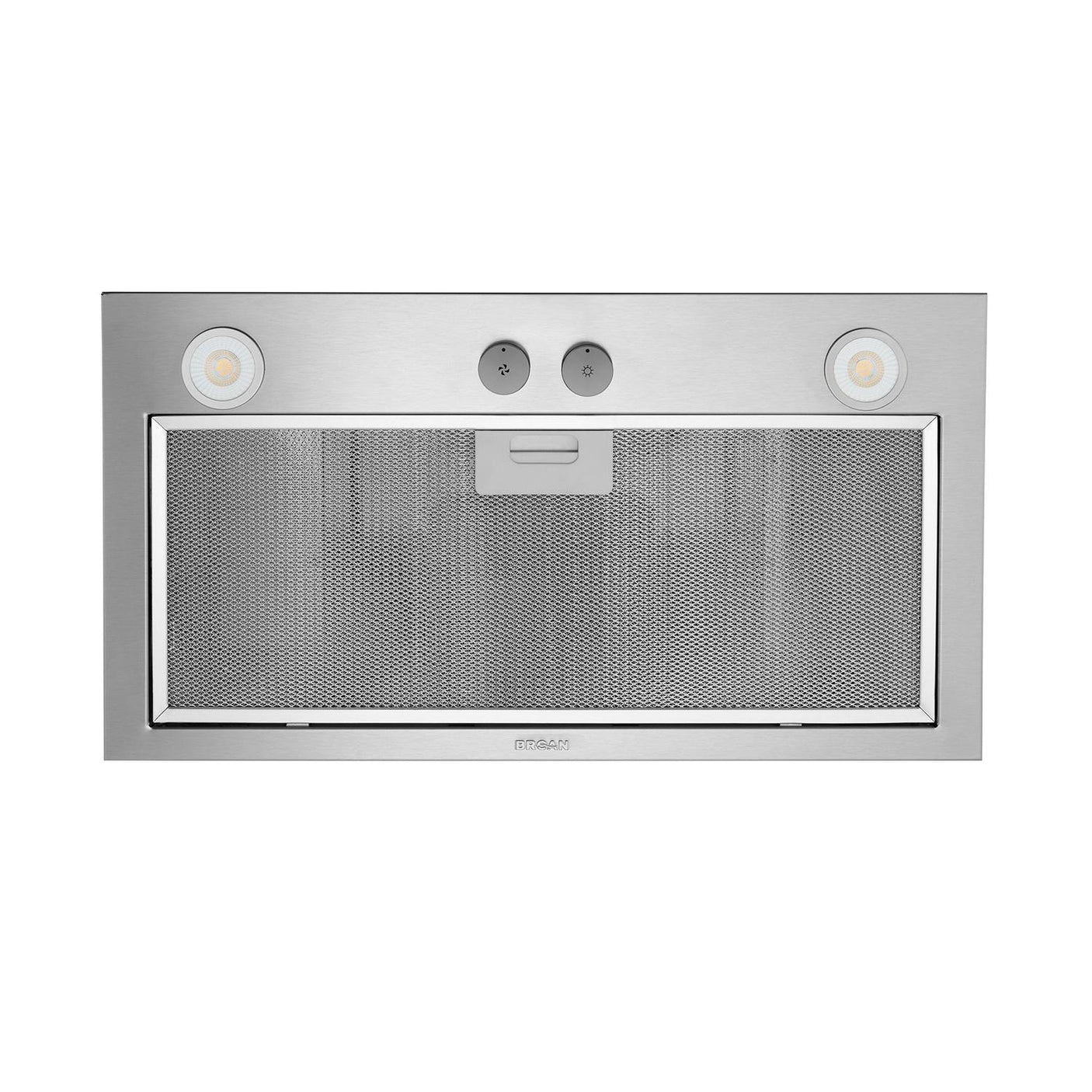 Broan® 21-Inch Custom Range Hood Power Pack Insert w/ Easy Install System, 450 Max Blower CFM, Stainless Steel