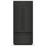 20.8 Cu. Ft. 36" Built-In French Door Bottom Mount Refrigerator with Platinum Interior
