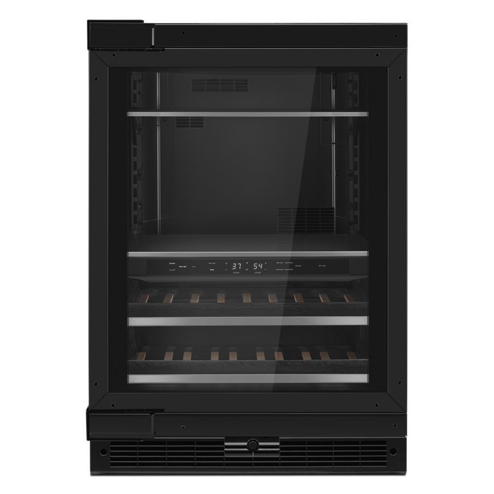 Panel-Ready 24" Built-In Undercounter Beverage Center, Left Swing