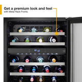 24-inch Wide Undercounter Wine Center with 46-Bottle Wine Storage