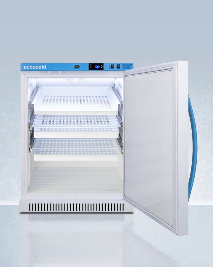6 CU.FT. ADA Height Vaccine Refrigerator With Removable Drawers