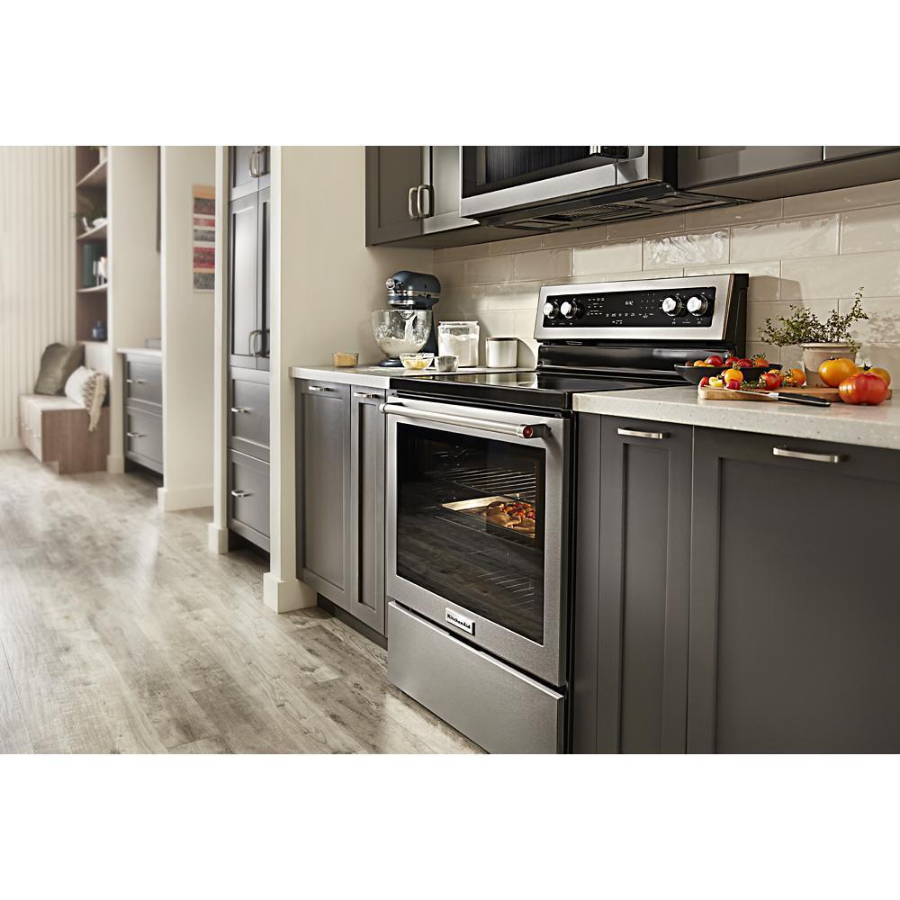 30-Inch 5 Element Electric Convection Range with PrintShield™ Finish