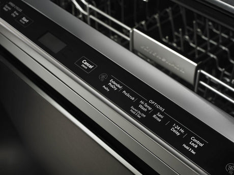 44 DBA Dishwashers with Clean Water Wash System and PrintShield Finish, Pocket Handle Stainless Steel with PrintShield™ Finish