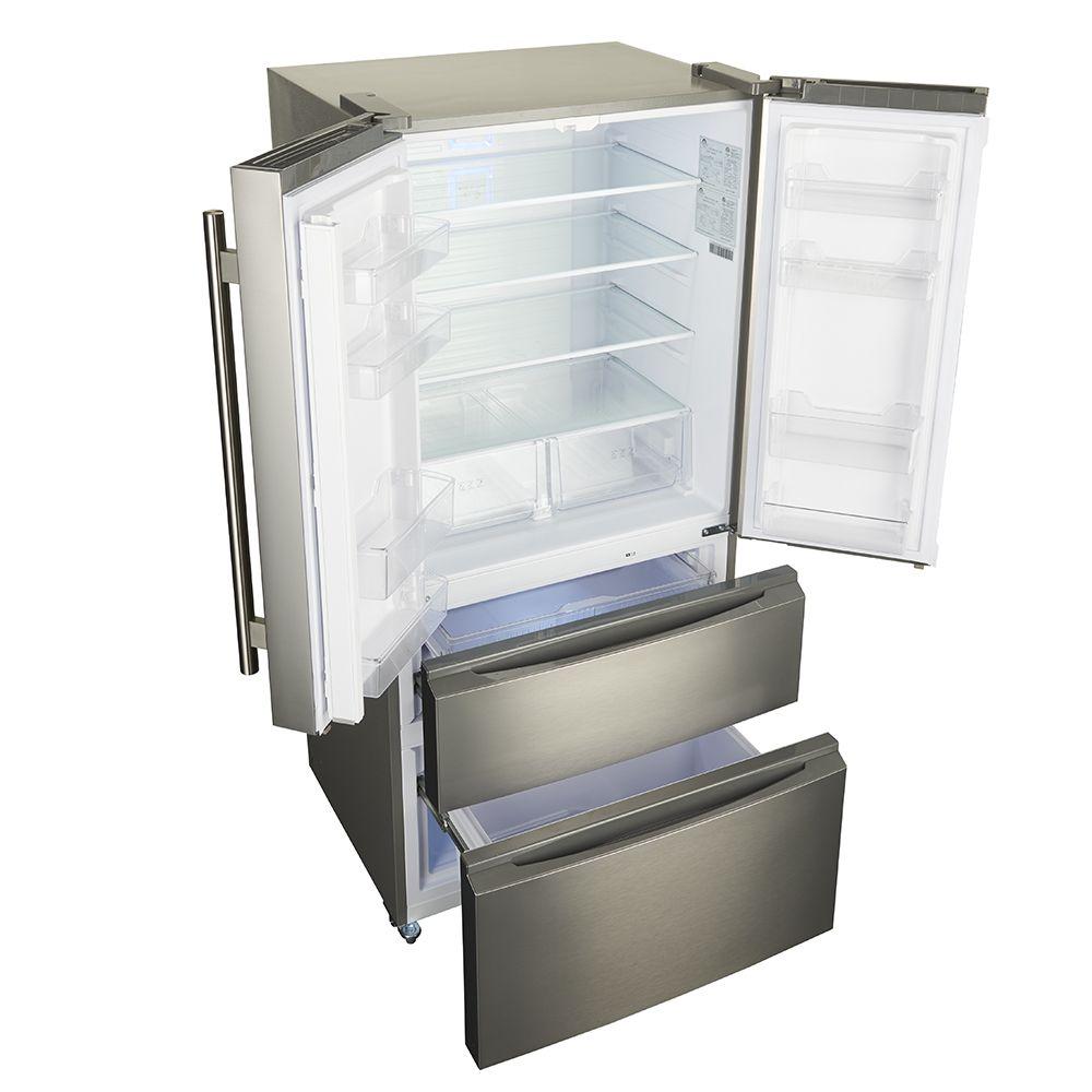 FORNO Bovino 33" French Door 19 Cu.Ft. Stainless Steel Refrigerator
