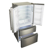 FORNO Bovino 33" French Door 19 Cu.Ft. Stainless Steel Refrigerator