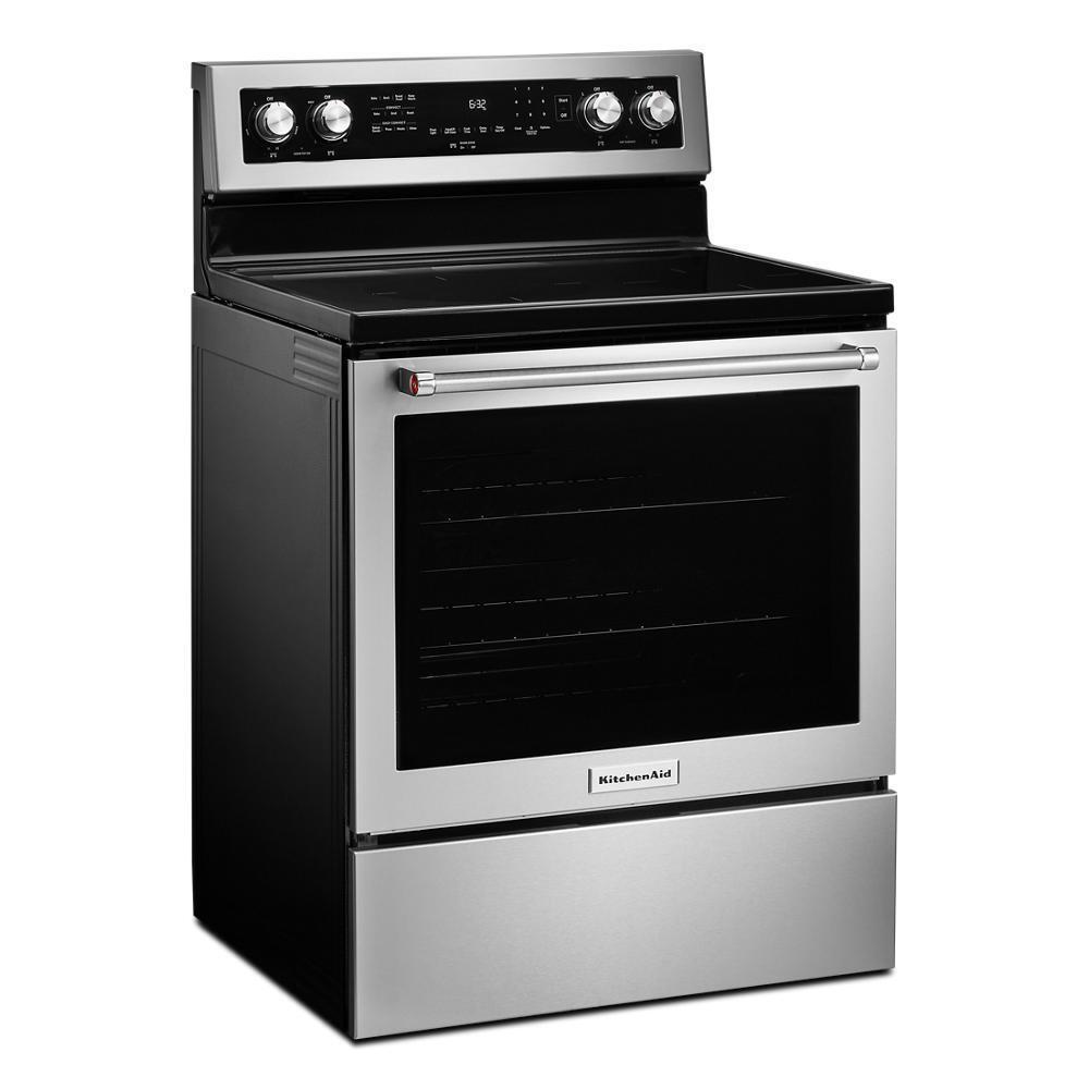 30-Inch 5 Element Electric Convection Range with PrintShield™ Finish