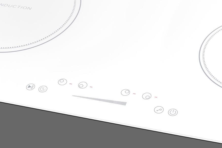 30" Wide 208-240v 4-zone Induction Cooktop