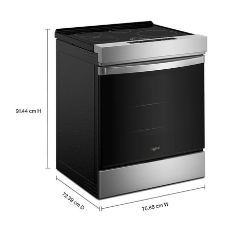 30-inch Induction Slide In Range with No Preheat Air Fry