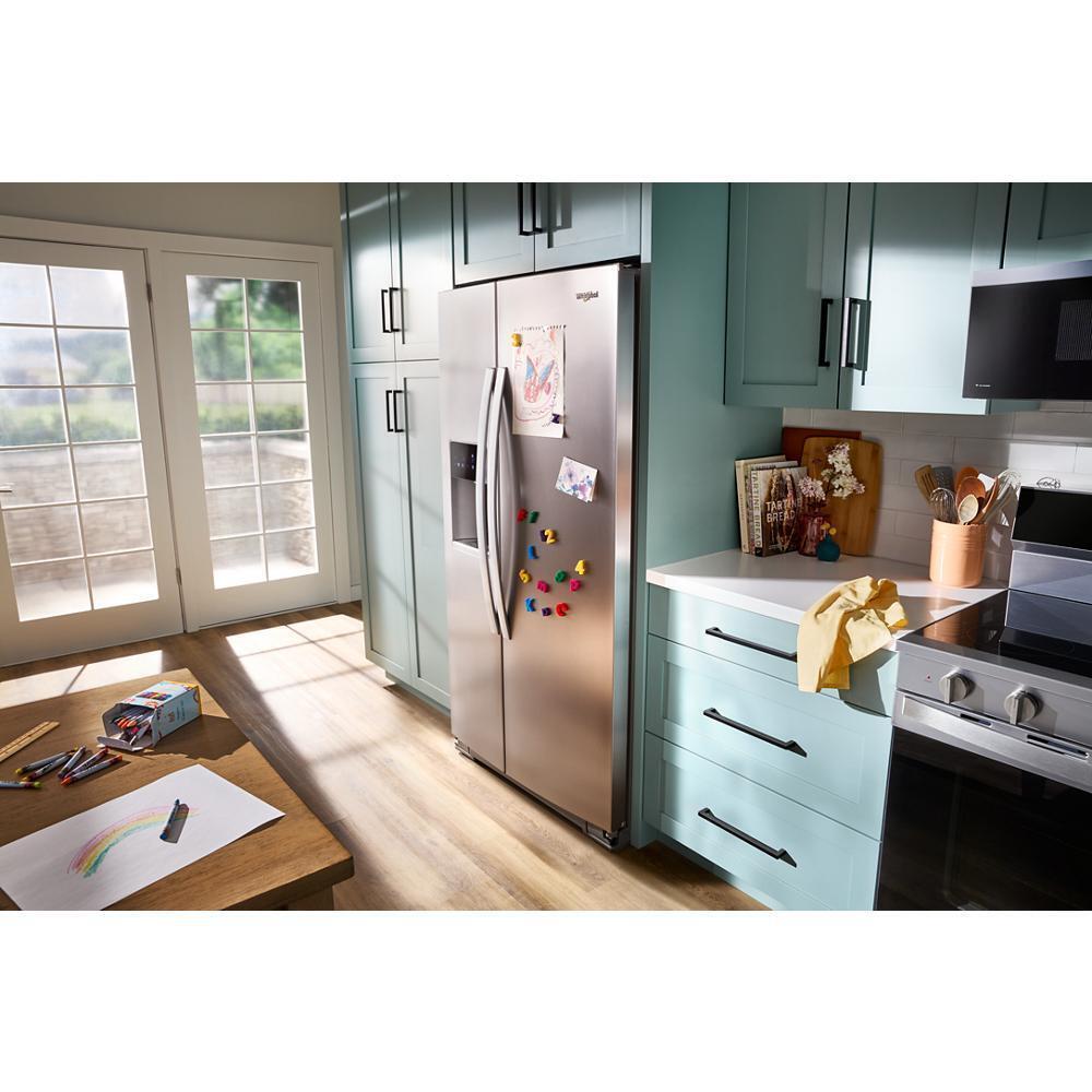 36-inch Wide Side-by-Side Refrigerator - 21 cu. ft.