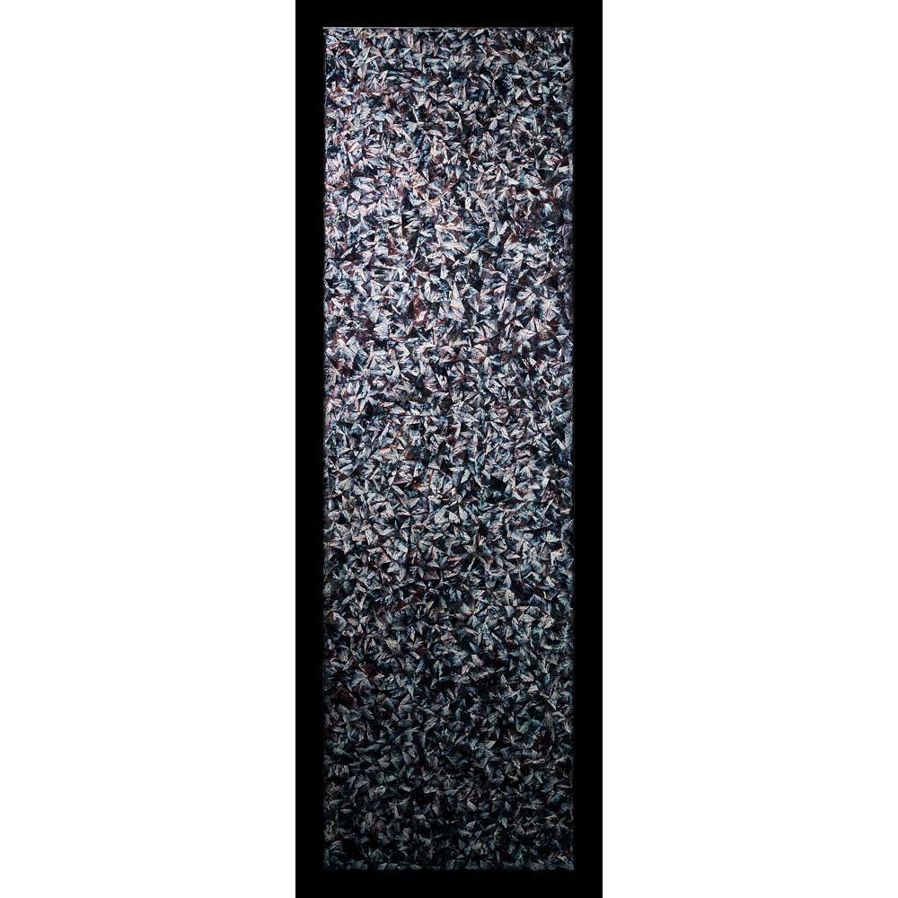 24" Elements Collection Mussel Shell Burgundy Custom Column Panel