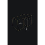 RISE™ 24" Built-In Undercounter Beverage Center, Right Swing