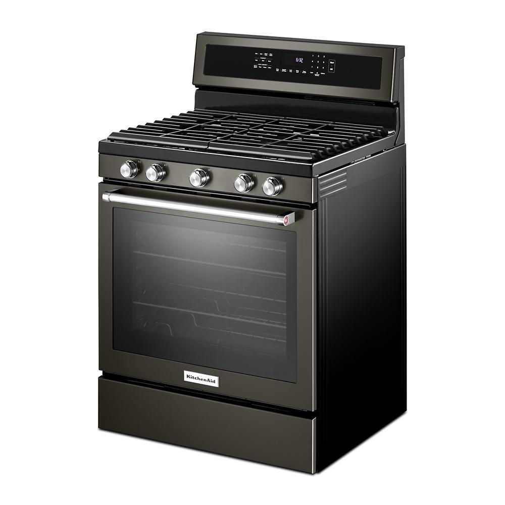 30-Inch 5-Burner Gas Convection Range
