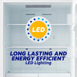 Element Electronics 18.7 cu. ft. Bottom Freezer Refrigerator - White, ENERGY STAR (ERBM19CBW)