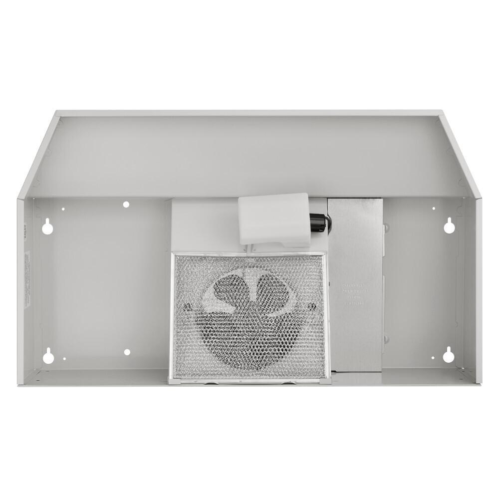 Broan® 42-Inch Convertible Under-Cabinet Range Hood, 230 Max Blower CFM, White-on-White