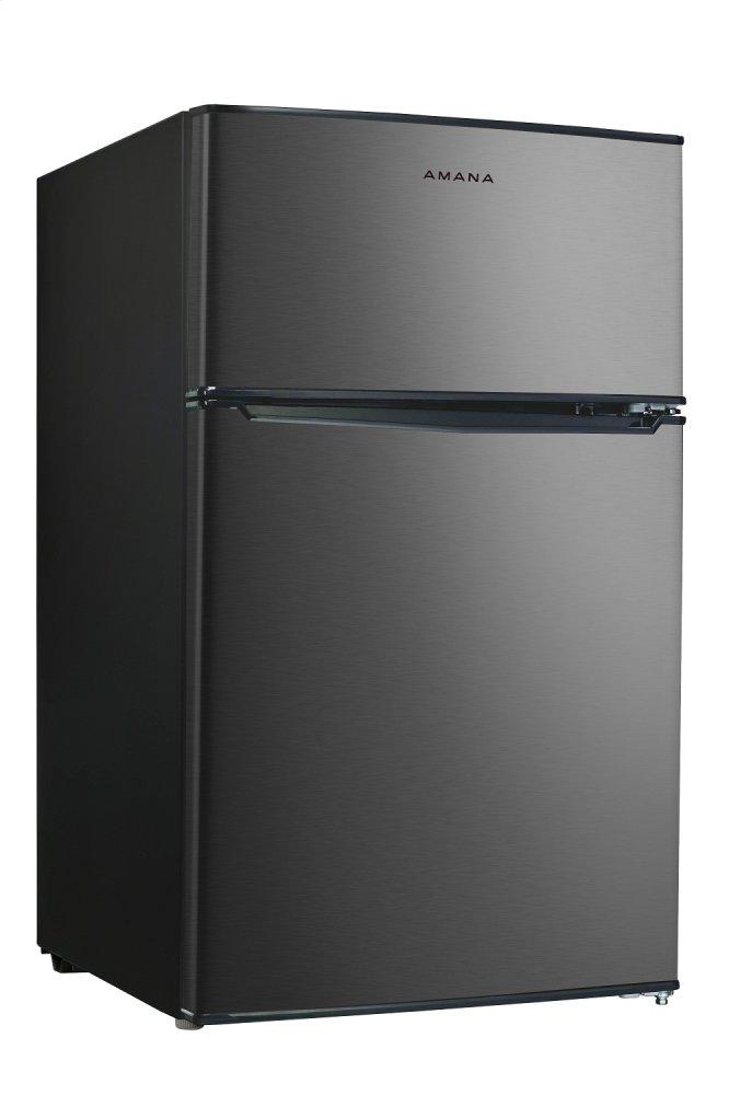 Dual Door Mini Refrigerator