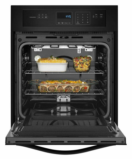 3.1 Cu. Ft. Single Wall Oven with AccuBake® System - Black
