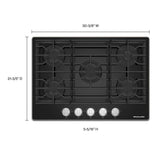 36" Gas-on-Glass Cooktop