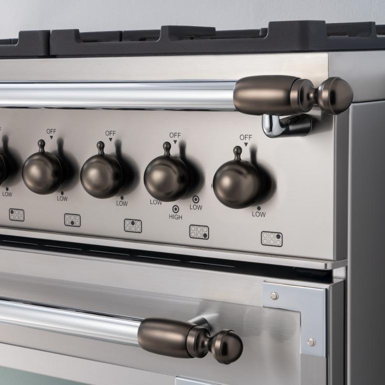 Black Nickel decor set for Range and Hood Black Nickel