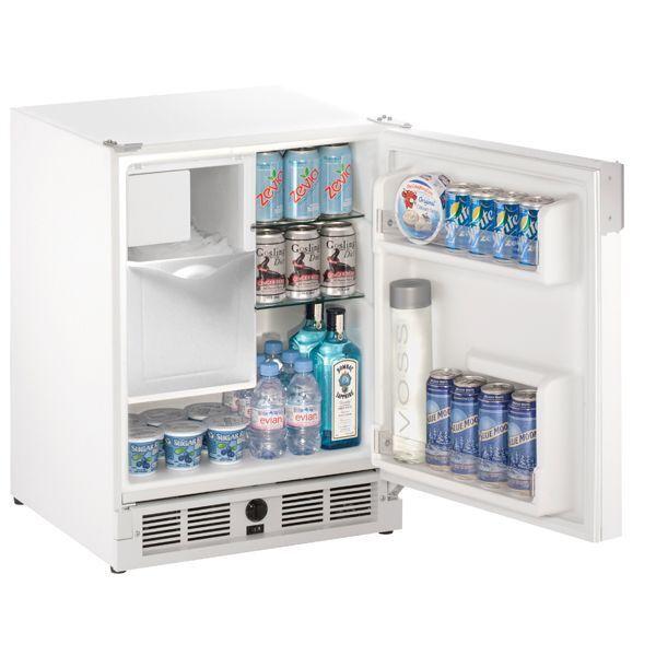 21" Refrigerator/ice Maker With White Solid Finish (115 V/60 Hz Volts /60 Hz Hz)