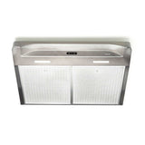 Alta 36-inch 300 CFM Black Stainless Steel Range Hood with LED light