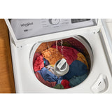4.2-4.3 Cu. Ft. Whirlpool® Top Load Washer with 2-in-1 Removable Agitator and Soft Close Glass Lid